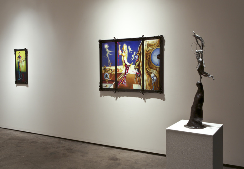 installation view: Tim Schultz - Ornamental Perversion, 2014 | at The Commercial Gallery, Sydney