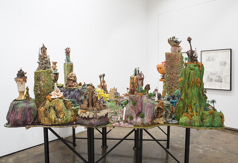 installation view: Emily Hunt - Doctrine of Eternal Recurrence, 2014 | at The Commercial Gallery, Sydney