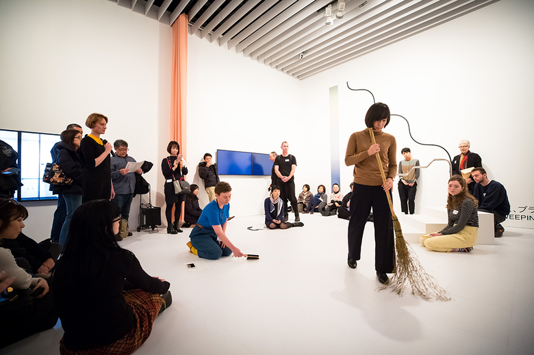 Agatha Gothe-Snape performance Mori Art Museum 4 February