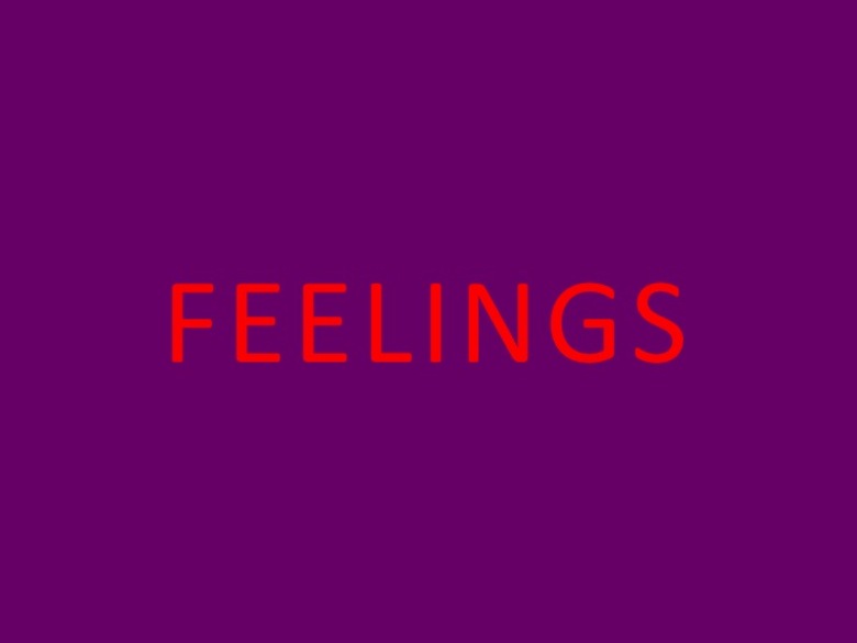 6. FEELINGS, 2009 AGS.ppsx