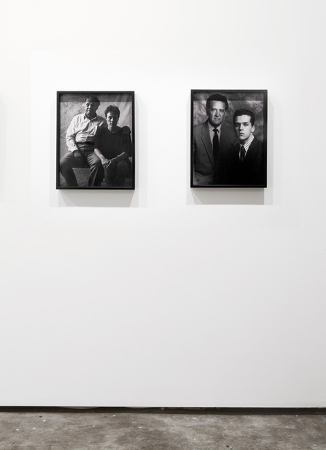 installation view: Michael Riley - Portraits 1984 - 1990 | at The Commercial Gallery, Sydney