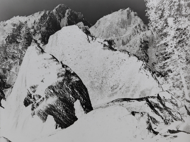 Ansel Adams, Peak near Rac Lake, Kings River Canyon (Proposed as a national park), California, 1936/2019