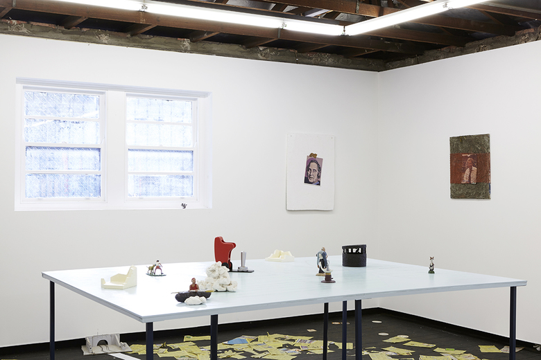 installation view: Oscar Perry and Simon Perry: Mutt and Jeff, 2015 | at Firstdraft, Sydney