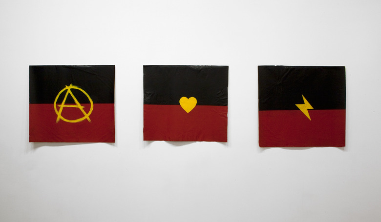 installation view: Archie Moore - Flag
