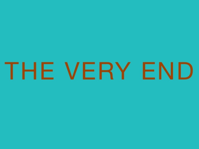17. THE VERY END, 2012 AGS.ppsx
