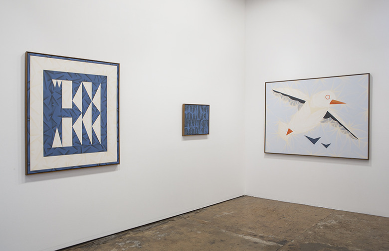 installation view: Mitch Cairns - FINCHES, 2015 | at The Commercial Gallery, Sydney