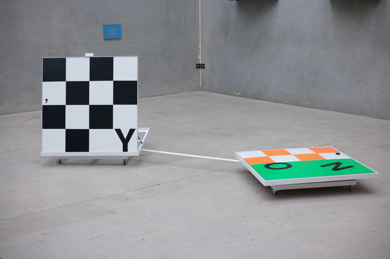 YES NO THE ERRORS ARE DIVINE (floor mobile)