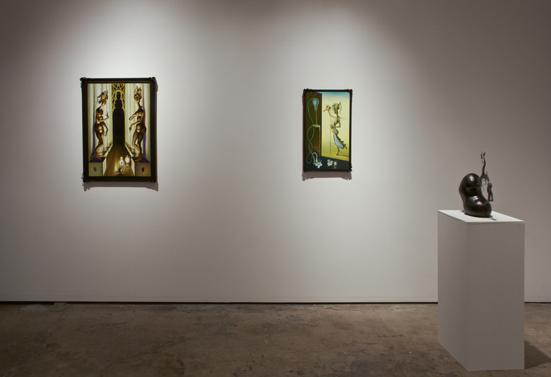 installation view: Tim Schultz - Ornamental Perversion, 2014 | at The Commercial Gallery, Sydney