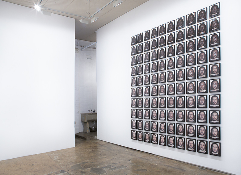 installation view: Archie Moore - Blood Fraction, 2015 | at The Commercial Gallery, Sydney