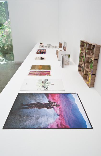 installation view: Narelle Jubelin - Future Primative, 2013 at Heide Museum of Modern Art, Melbourne