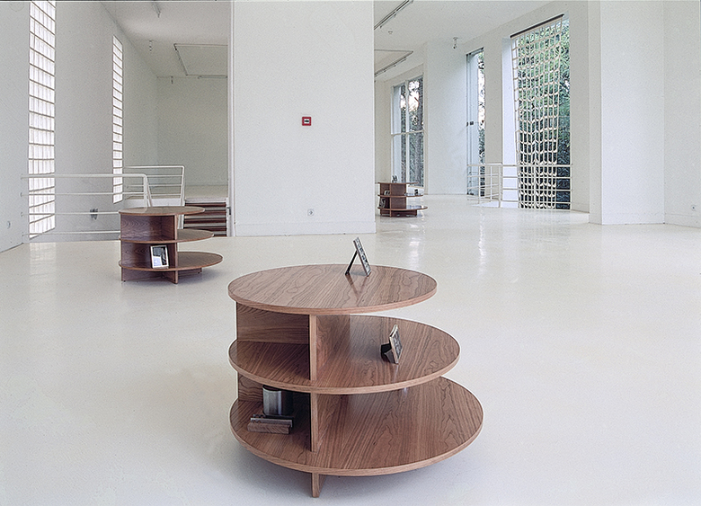 installation view: Narelle Jubelin - ECRU, 1998 | Pavilhão Branco, Institute de Arte Contemporanea, Lisbon