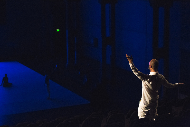 performance view: Agatha Gothe-Snape, Rhetorical Chorus, 2017 | Liveworks | presented by Performance Space, Sydney