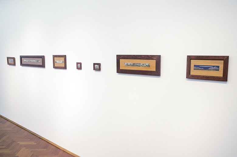 installation view: Narelle Jubelin - Vision in Motion, 2012 | University Art Gallery, The University of Sydney, Sydney