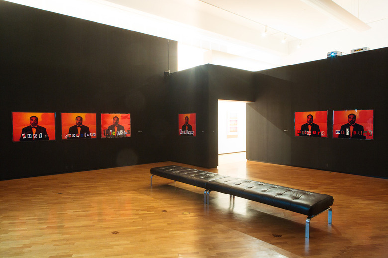 installation view: MICHAEL RILEY : sights unseen, 2006 | at the National Gallery Australia, Canberra