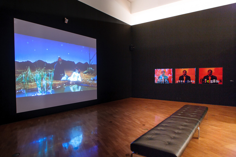 installation view: MICHAEL RILEY : sights unseen, 2006 | at the National Gallery Australia, Canberra