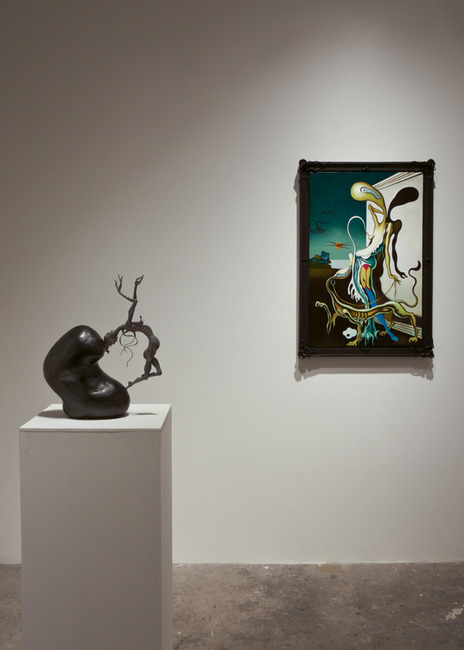 installation view: Tim Schultz - Ornamental Perversion, 2014 | at The Commercial Gallery, Sydney