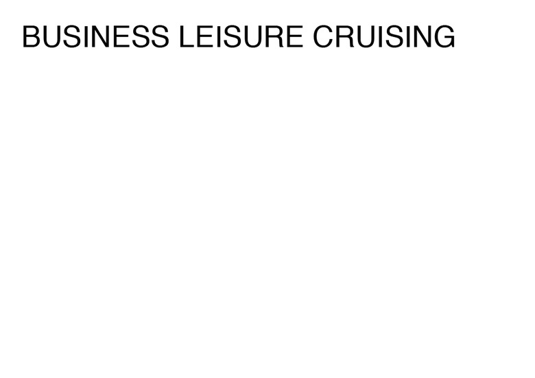 BUSINESS LEISURE CRUISING