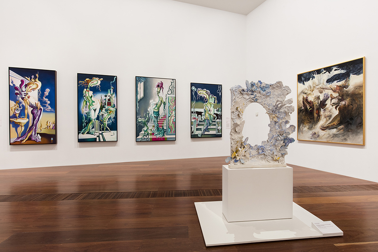 installation view: Lurid Beauty: Australian Surrealism and its Echoes, 2015 | at The National Gallery of Victoria, Melbourne